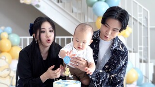 Asher一岁啦！我们为他举办了生日派对！【Ellen和Brian】