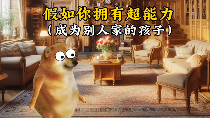 假如你拥有超能力，成为别人家的孩子