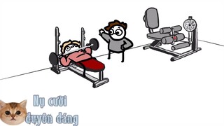 7749 câu chuyện về tập gym p1 #haihuoc