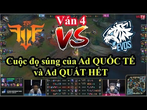 [Play Off] FFQ vs EVS (Ván 4): Cuộc đọ súng của AD QUỐC TẾ và AD QUẤT HẾT