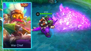 Barats War Chief Season 26 Reward Skin MLBB Spotlight