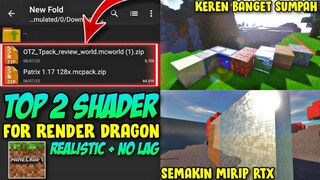 TOP 2 Shaders MCPE 1.19 ( Render Dragon ) - Shaders for mcpe - mcpe shader 1.19 - shader mcpe 1.19 -