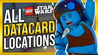 HOW TO FIND ALL 19 DATACARDS LEGO Star Wars The Skywalker Saga