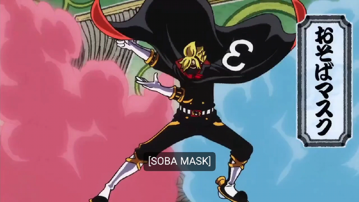 Soba Mask (Vinsmoke Sanji) [One Piece]