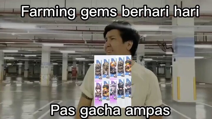 Tiara hari tanpa Gacha ampas