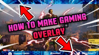 EASIEST WAY TO MAKE GAMING OVERLAY ON ANDROID!