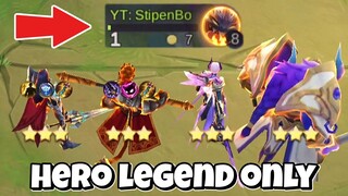 SUPER EPIC COMEBACK!! THARZ 3 HERO LEGEND ONLY!! MAGIC CHESS MOBILE LEGENDS