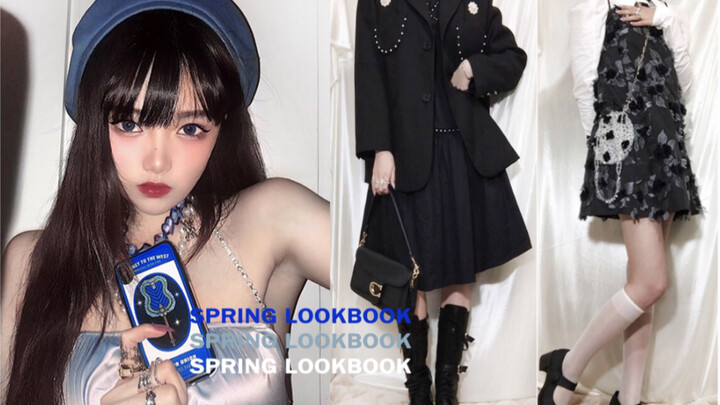 98/163cm | Just came to shop for clothes! ✧ Sweet and edgy girl’s niche spring/summer outfit haul ✧ 