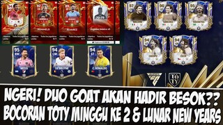 📌NGERI LUR!! DUO GOAT RONALD & MESSI KELUAR BESOK?? BOCORAN MINGGU KE 2 TOTY EA SPORT FC MOBILE 2024