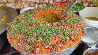 Tawa Samosa chaat cay nhất!  Ẩm thực đường phố Ấn Độ
