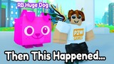 I Got A Crazy Offer For My Rainbow Huge Dog Then This Happened | Pet Simulator X Roblox