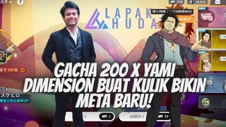 GACHA 200 X YAMI DIMENSION BUAT BIKIN META BARU 🍀 BLACK CLOVER MOBILE