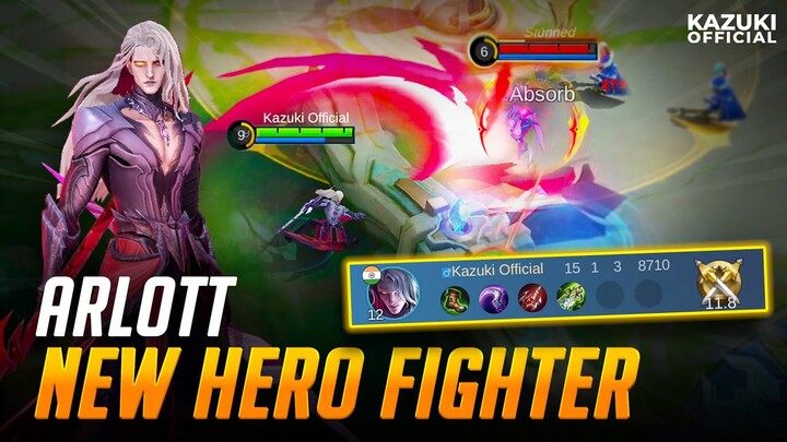 MOST UNIQUE ULTINAME | NEW HERO ARLOTT GAMEPLAY