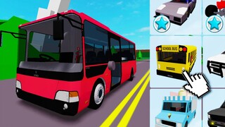 Roblox Brookhaven 🏡RP NEW TOUR BUS VEHICLE (Secret Update Buses & Vans)