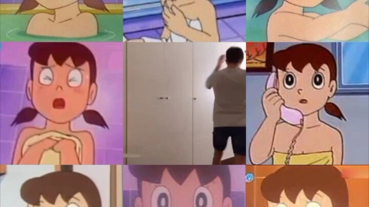Doraemon mandi
