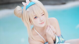 คอสเพลย์ชุดว่ายน้ำแลกกับถุงยุง Suomi 4K