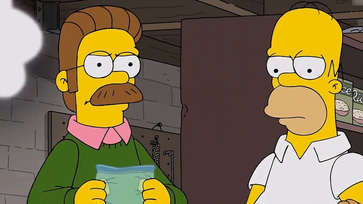 [Nannan] Neighbors turned against each other because of salad dressing, and Homer fought with Frante