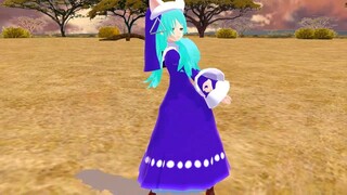 【mmd di gi charat】リンナ・キャラットで7