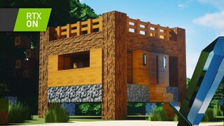 AWAL DUNIA MINECRAFT YANG SANGAT REALISTIC - MINECRAFT RTX REALISTIC