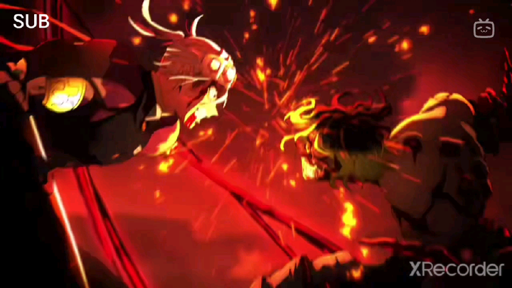 (kimetsu no yaiba) hai thanh niên solo song kiếm