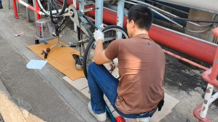 ซ่อมได้,ซ่อมง่าย,ซ่อมเลย วันที่4 เมษายน 2569 #ซ่อมจักรยาน ซ่อมสเตอร์,เปลี่ยนยาง