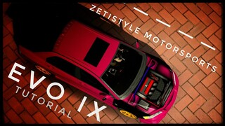 MITSUBISHI EVO IX OPEN HOOD TUTORIAL | Car Parking Multiplayer | New Update | zeti