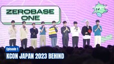 [INDO SUB] ZEROBASEONE KCON Japan 2023 Behind - Episode 1