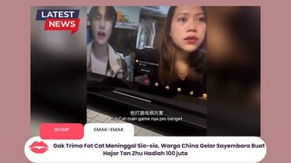 Gak Trima Fat Cat Meninggal Sia-sia, Warga China Gelar Sayembara Buat Hajar Tan Zhu Hadiah 100 juta