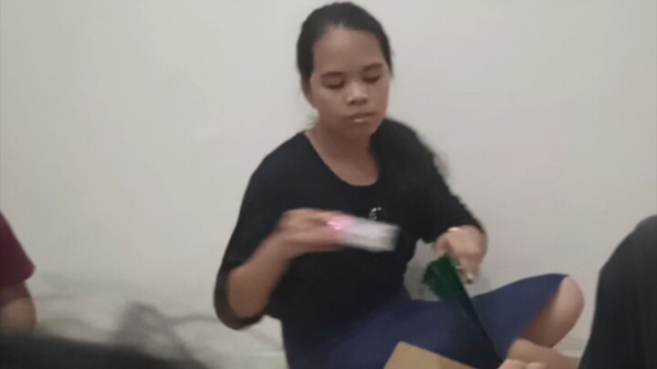 Sorting Gifts for the Choir Members