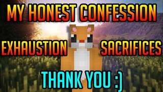 My Honest Confession about my Disappearance | Hypixel Skyblock & Wynncraft