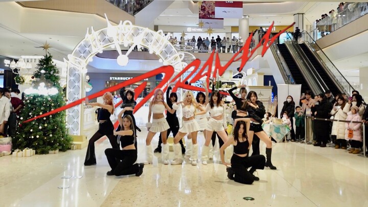 【aespa】随舞人有自己的年末舞台！完整还原12人的Drama有多壮观？｜He11Back｜沈阳长白万象汇随机舞蹈23/12/31路演现场直拍