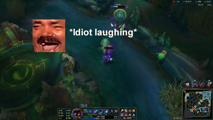 LoL ARURF moments with friends