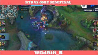 BTR MELAWAN ONIC DI SEMIFINAL !