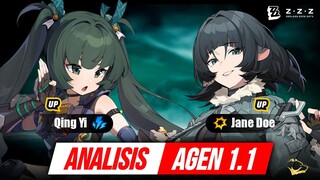 ANALISIS & Review Agen 1.1 Qingyi & Jane Doe - Worth GACHA Siapa?