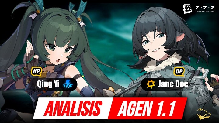 ANALISIS & Review Agen 1.1 Qingyi & Jane Doe - Worth GACHA Siapa?