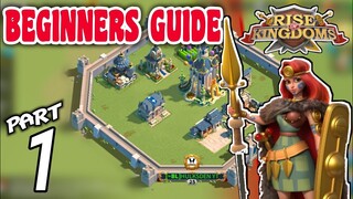 How to play Rise of kingdoms - beginner's guide part 1