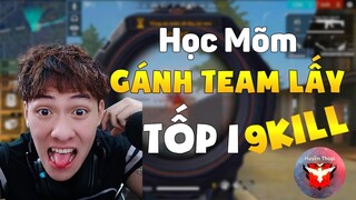 [ Free Fire ] Khi Học Mõm Dồn Hết Lực Để Gánh Cả Team Lấy Tốp 1 - Học Mõm Free Fire