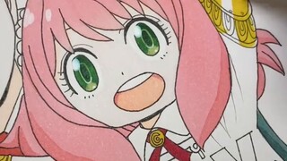 Marker Challenge | Anya wishes Father's Day!