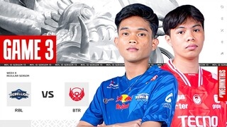 REBELLION ESPORTS vs BIGETRON ALPHA | Regular Season Week 8 Day 3 | Game 3 | #MPLIDS13