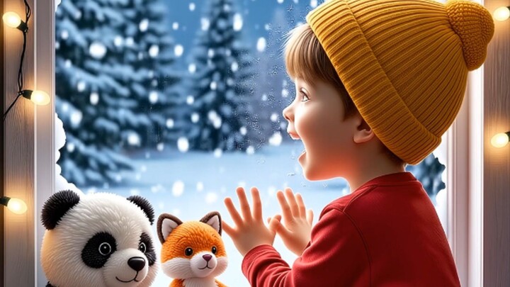 Wild Pals: Panda, Bunny, Penguin & Fox’s Snowy Adventure! ❄️🐼🐰🐧🦊