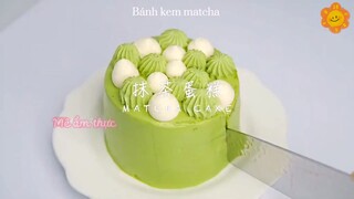 Món bánh kem matcha ngon nhức nách cách làm cũng siêu đơn giản #nauankhongkho