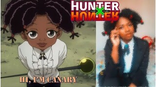 I TRIED TO LOOK LIKE CANARY (HUNTER X HUNTER) 🙆🏾‍♀️