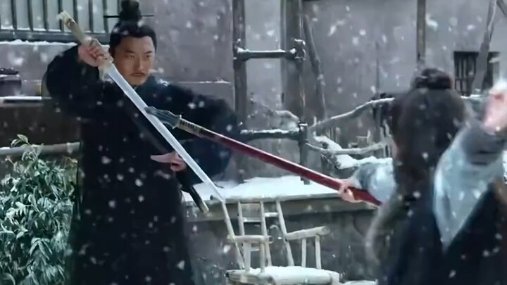 A Taoist priest arrives on the snow but leaves no footprints, leaving the expert nearby utterly baff
