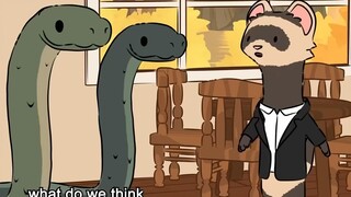 【Natural Habitat Shorts】中字 | 从秋天开始，蛇就会入侵啮齿动物的家园 | 自然观察局 | 原创动画 | 小短片