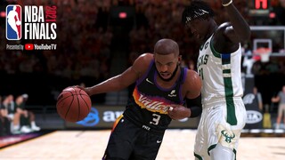 NBA 2K21 Ultra Modded Finals | Bucks vs Suns | GAME 5 Highlights 4th Qtr