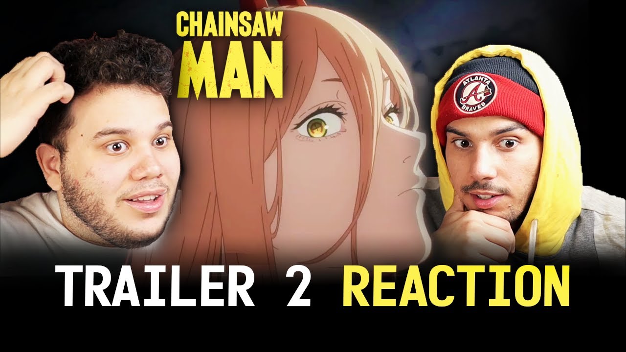 Reacting to the Chainsaw Man Anime Trailer (Video)