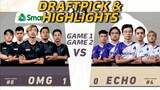 OMG VS ECHO Highlights | (FILIPINO) MPL-PH S8 Week 5 Day 2 | MLBB