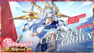 YUKI ONNA NEW SKIN , SEASON 13 : Celestial Crown | Onmyoji Arena