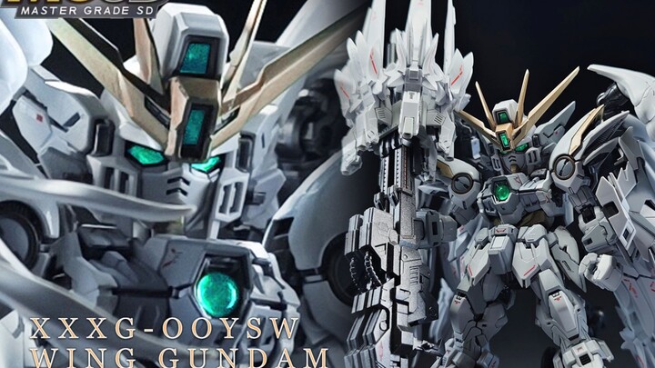【万代MGSD飞翼高达零式EW】 白雪姬前奏曲12矮星炮ver.改造pose作例