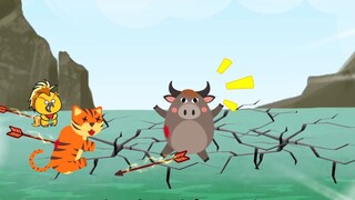 Zhu Pi captured the three great demon fairies of Lion Camel Ridge alive and prepared to establish a 